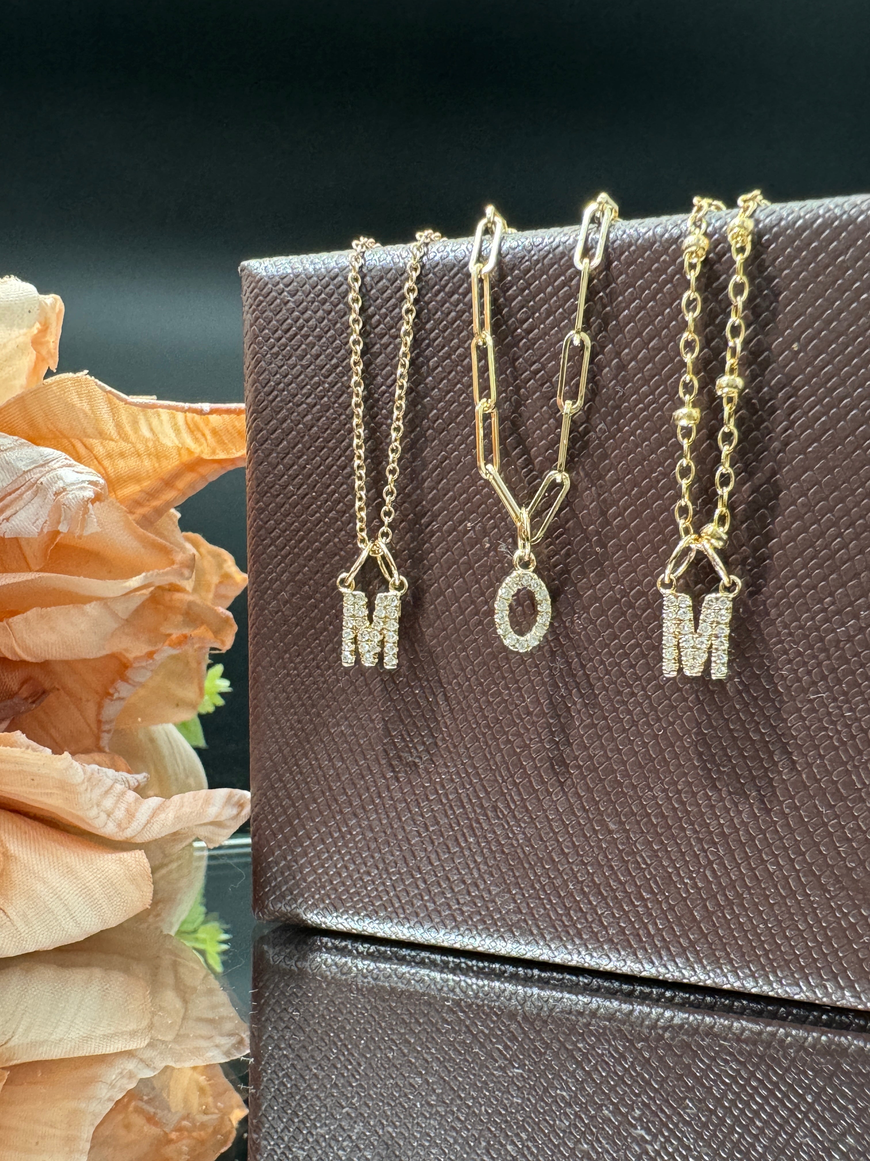 "X" Diamond Charm