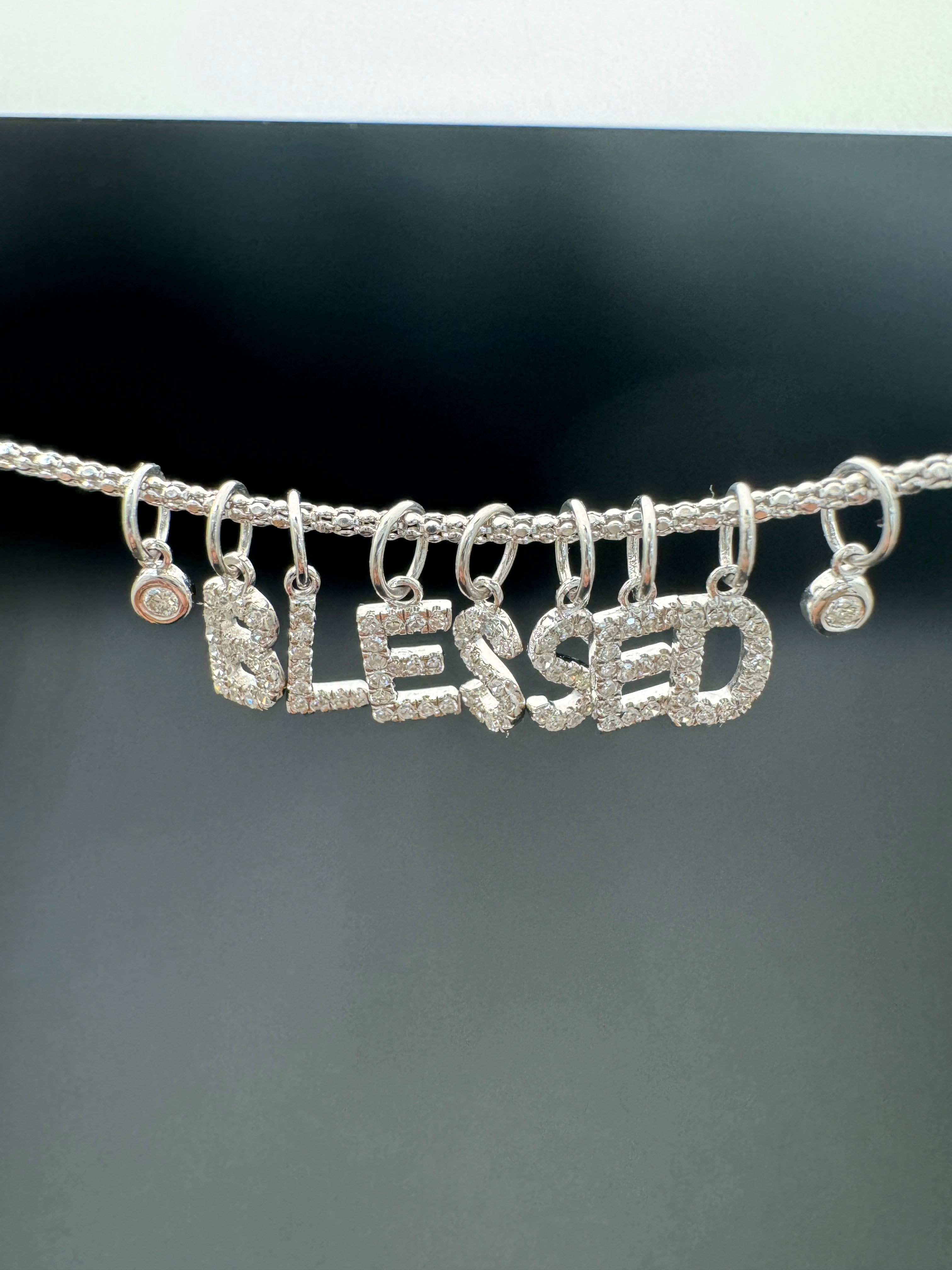 "C" Diamond Charm