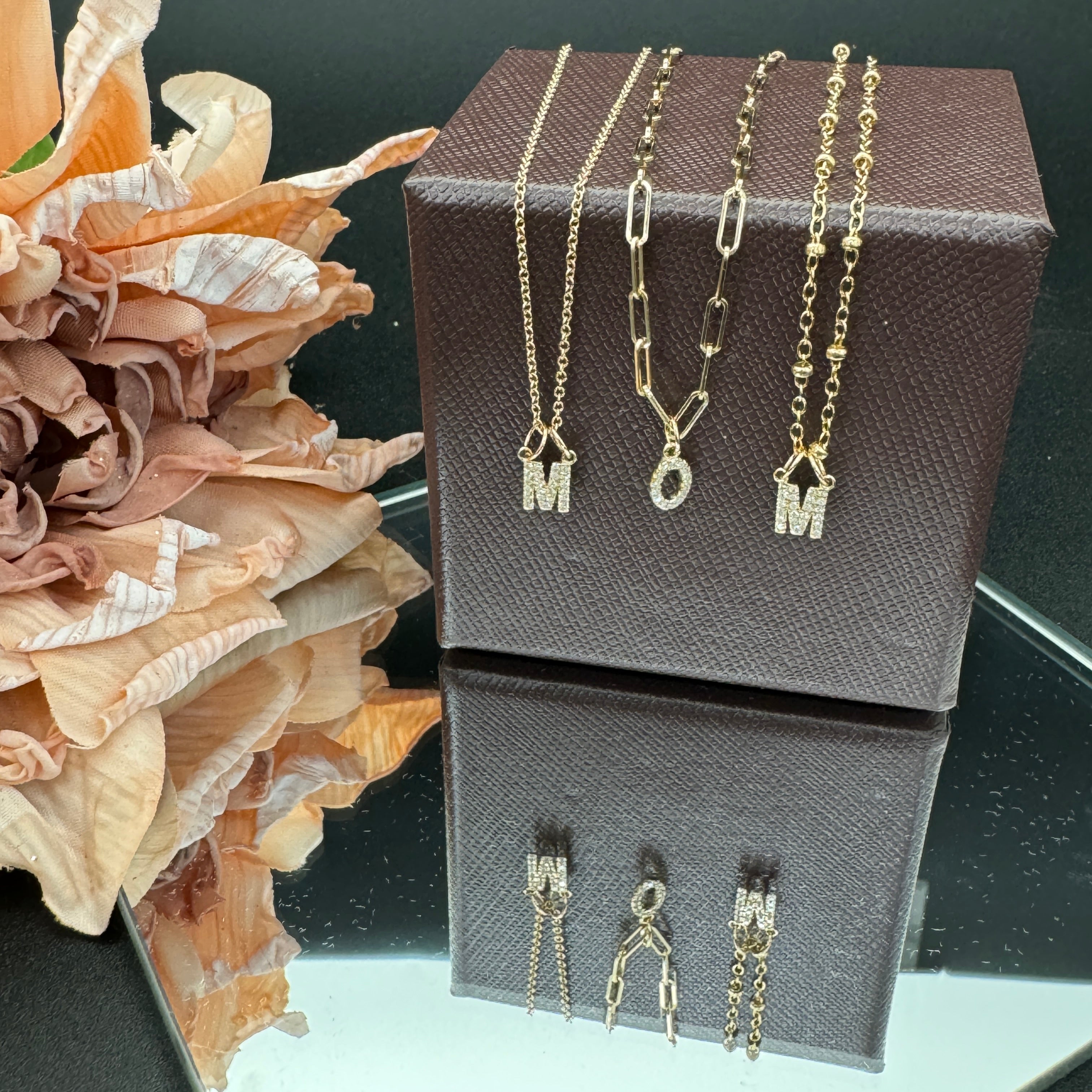"Y" Diamond Charm