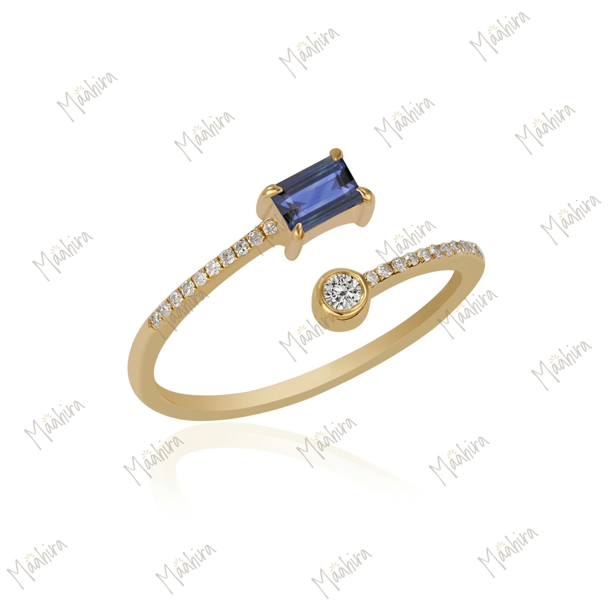 Emerald & Diamond Ring