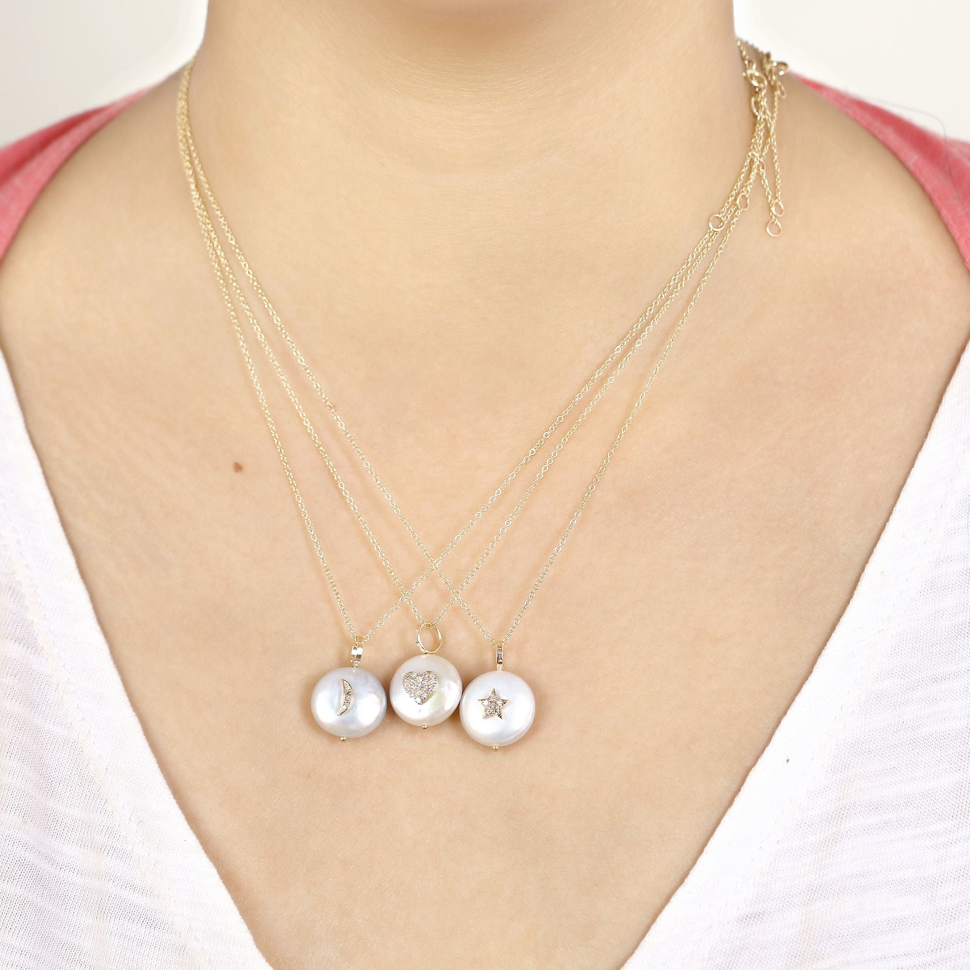 Pearl Moon Pendant
