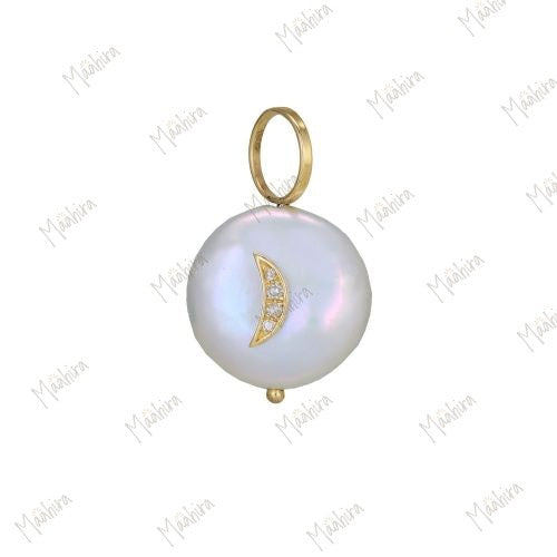 Pearl Moon pendant