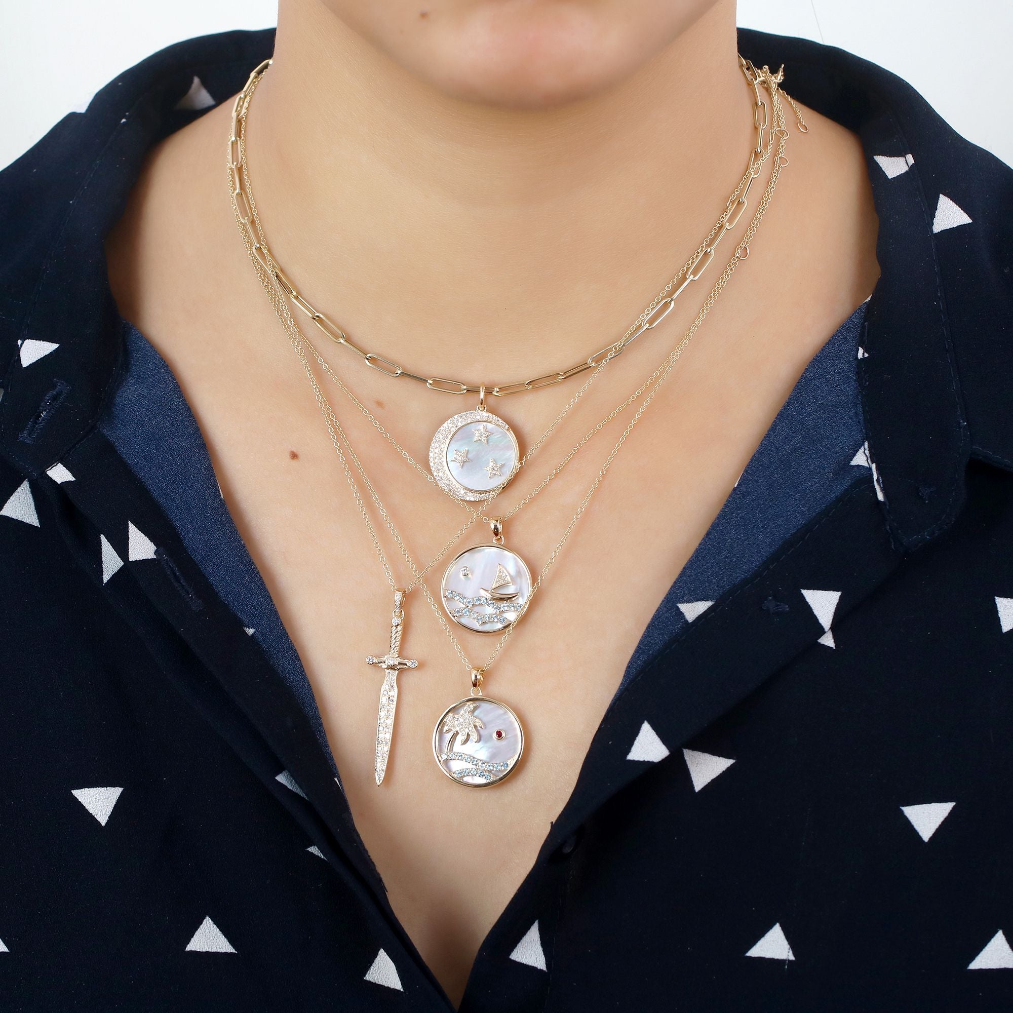 Diamond Sword Pendant