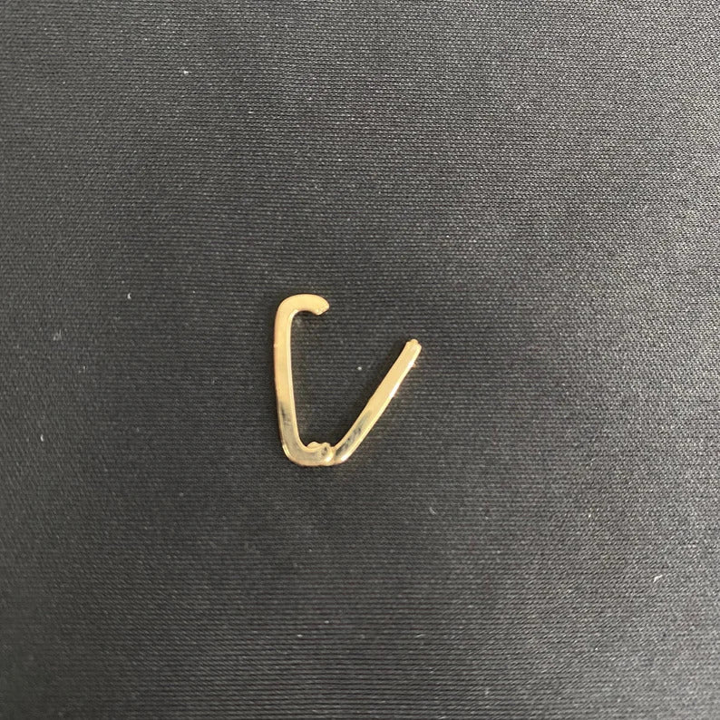 gold oval clasp