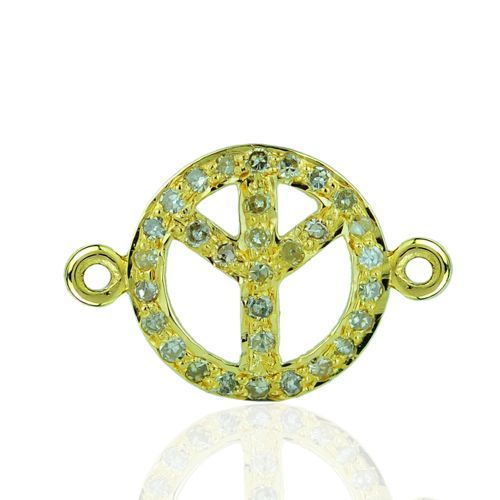 Diamond Peace Charm