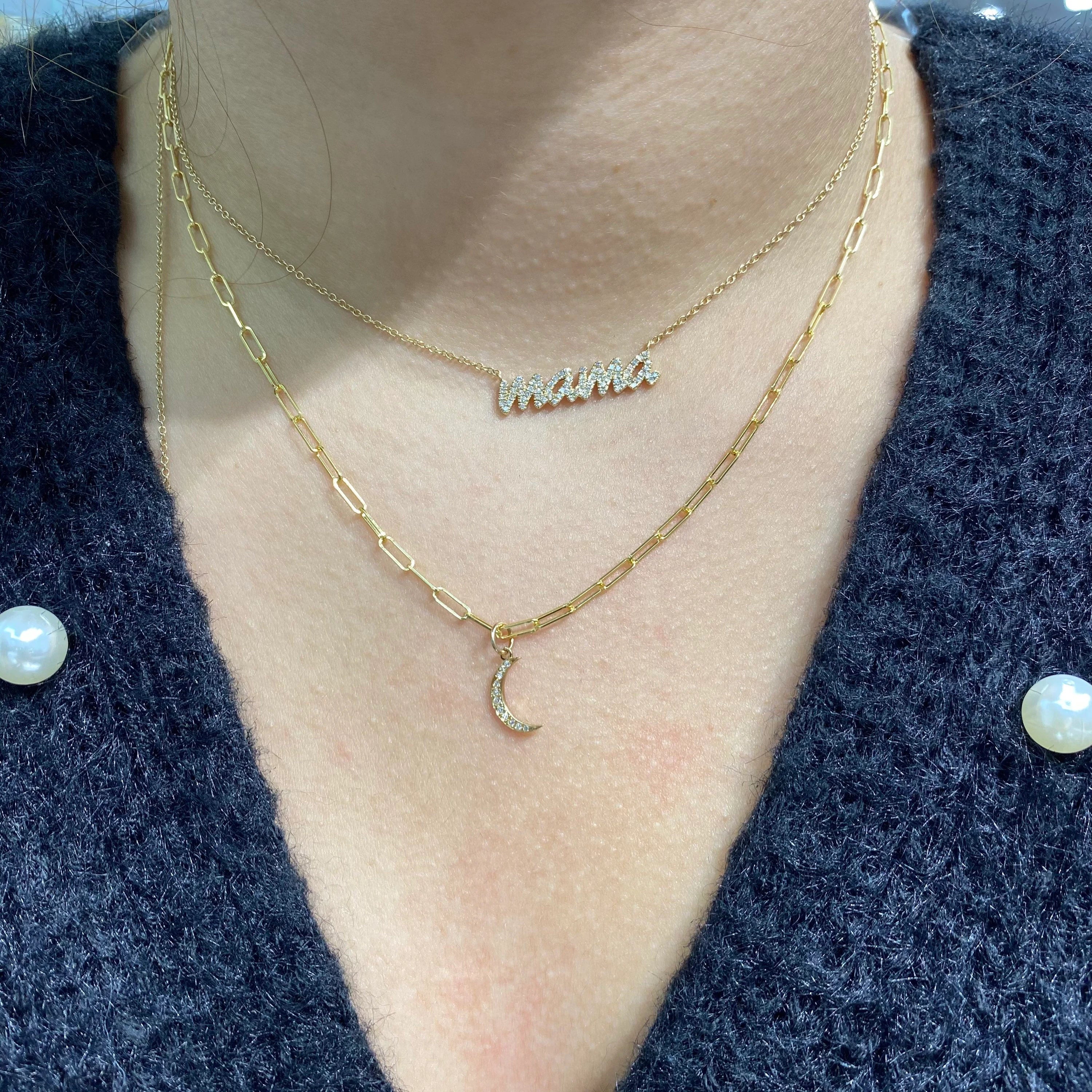 Crescent Moon Charm