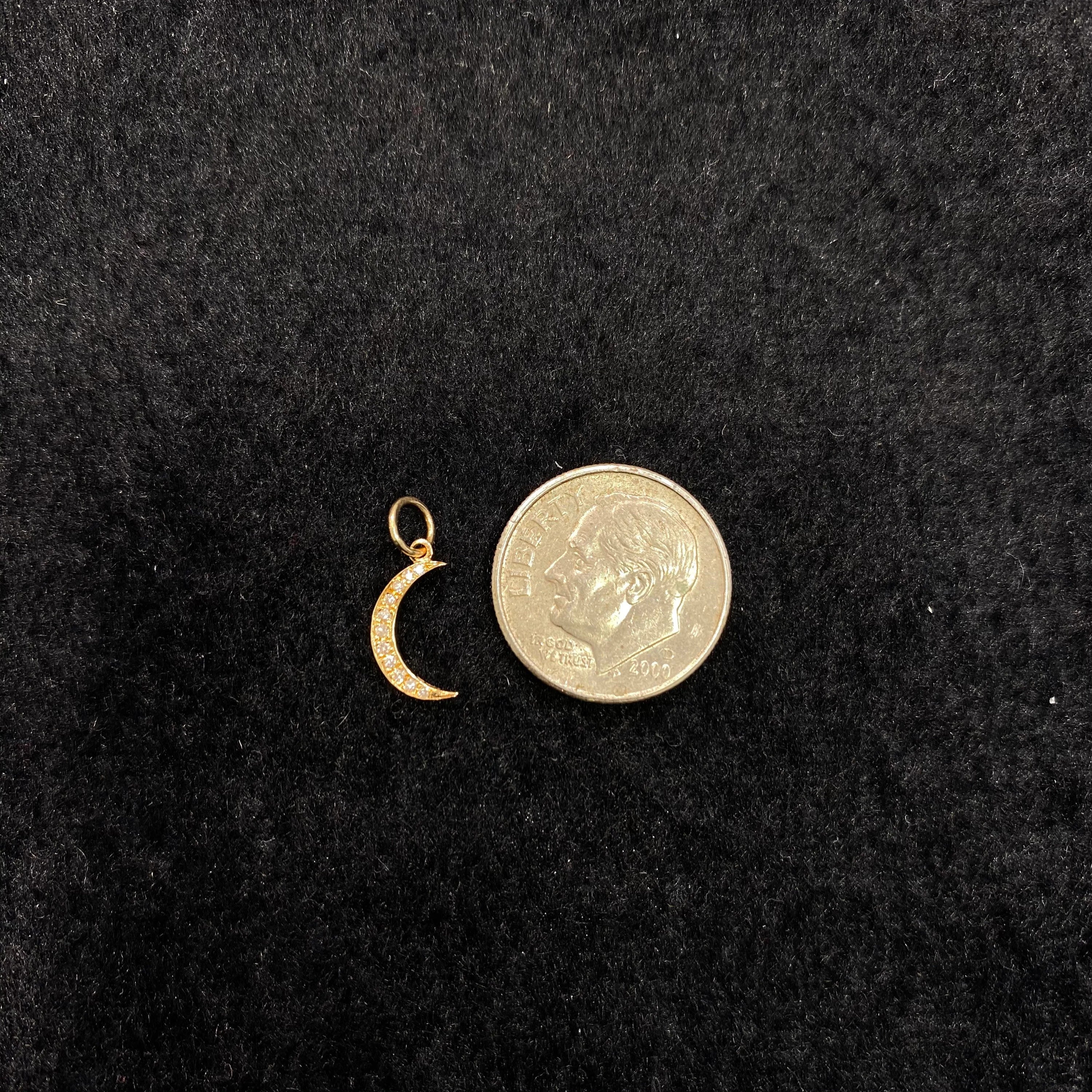 Crescent Moon Charm