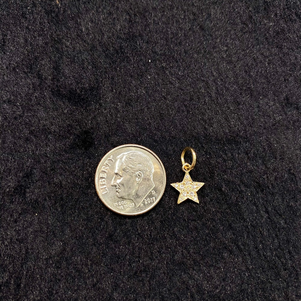 Diamond Star Charm
