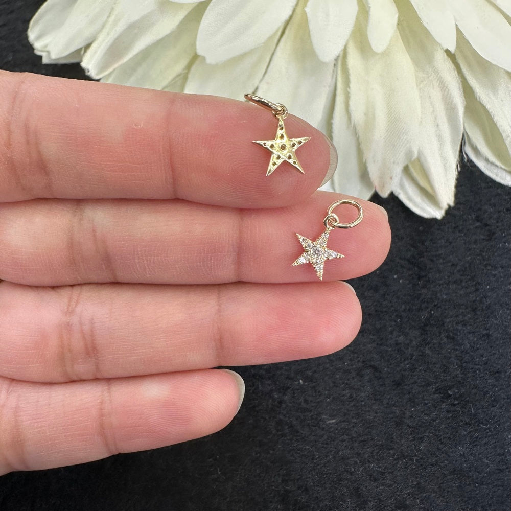 Diamond Star Charm