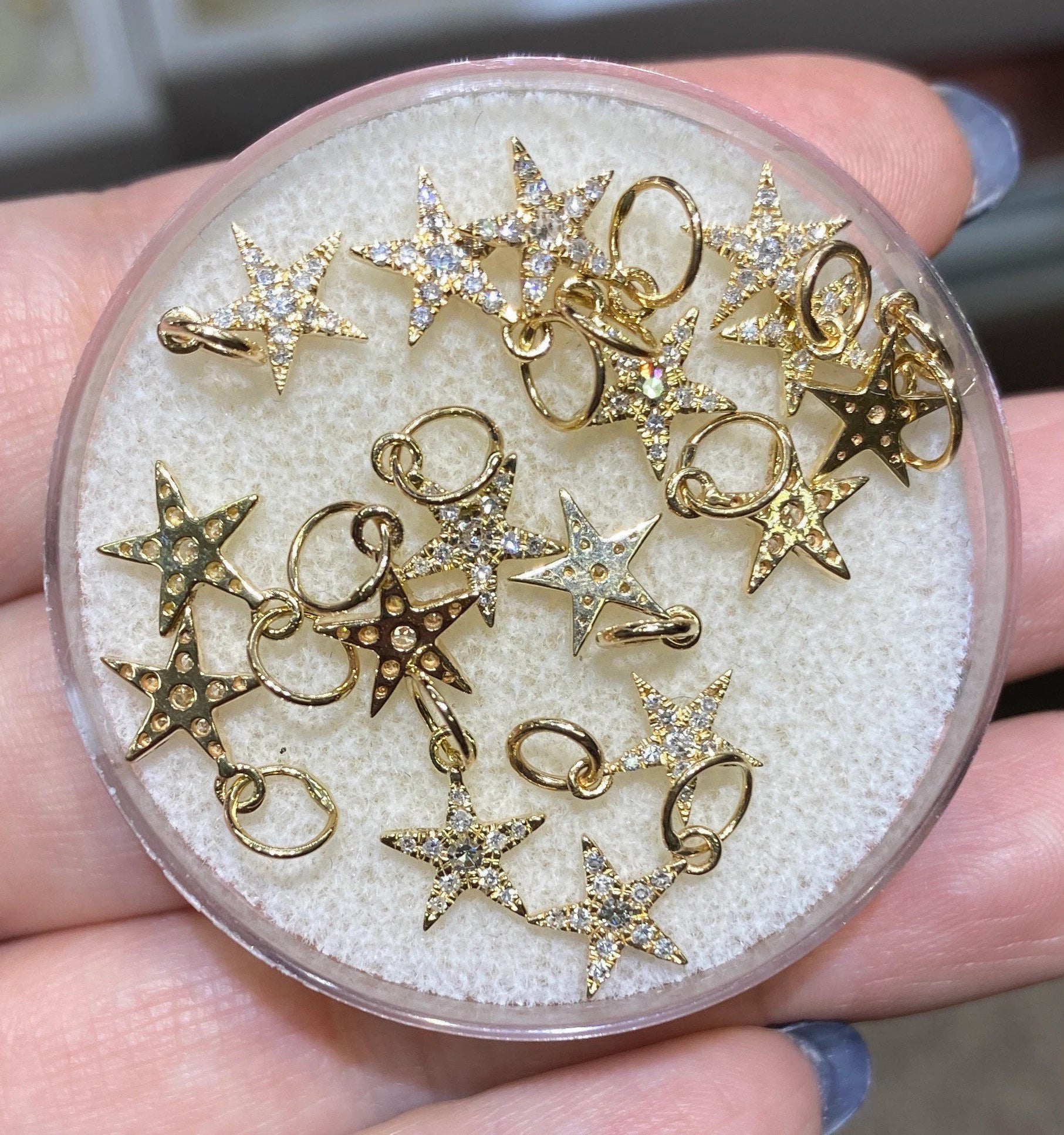 Diamond Star Charm