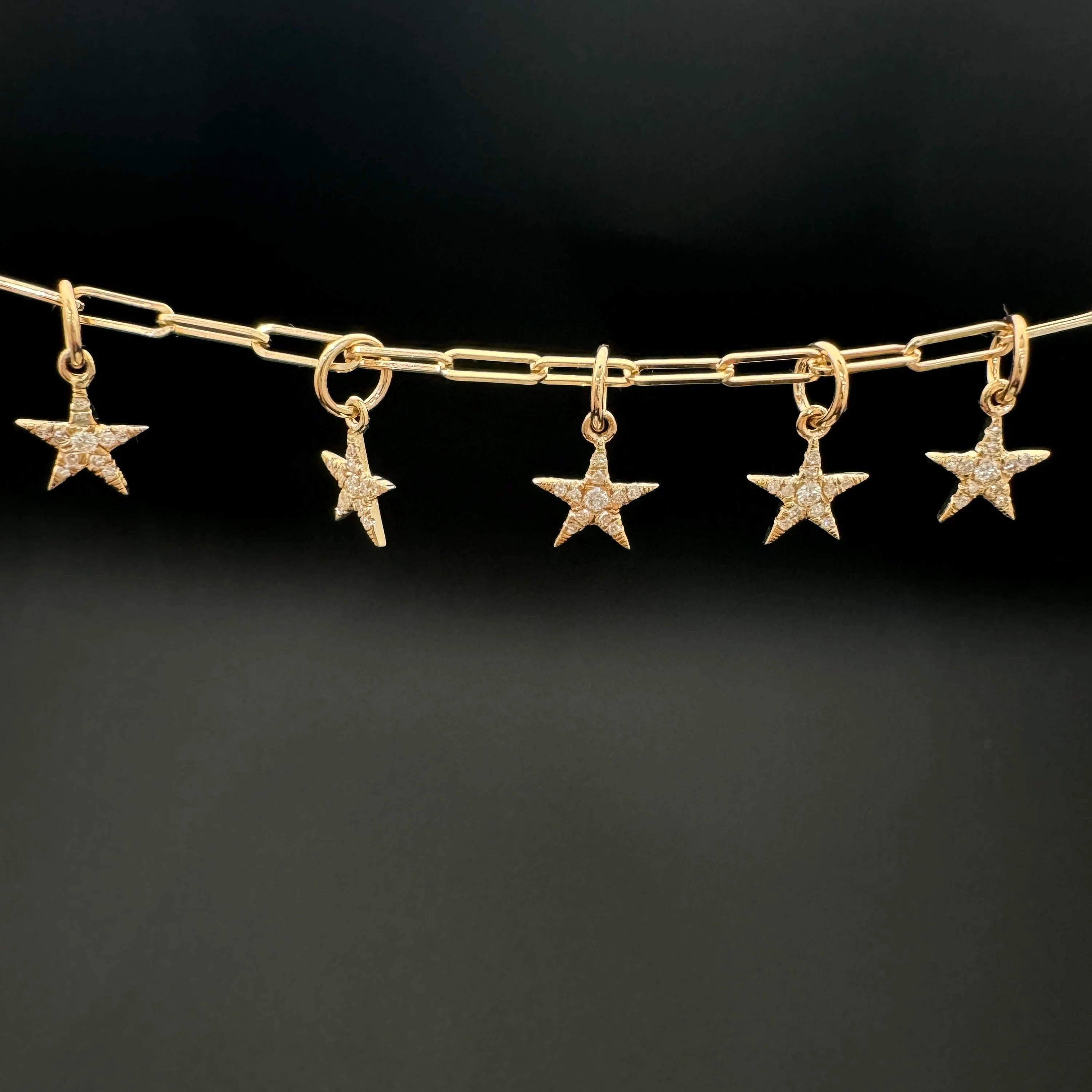 Diamond Star Charm