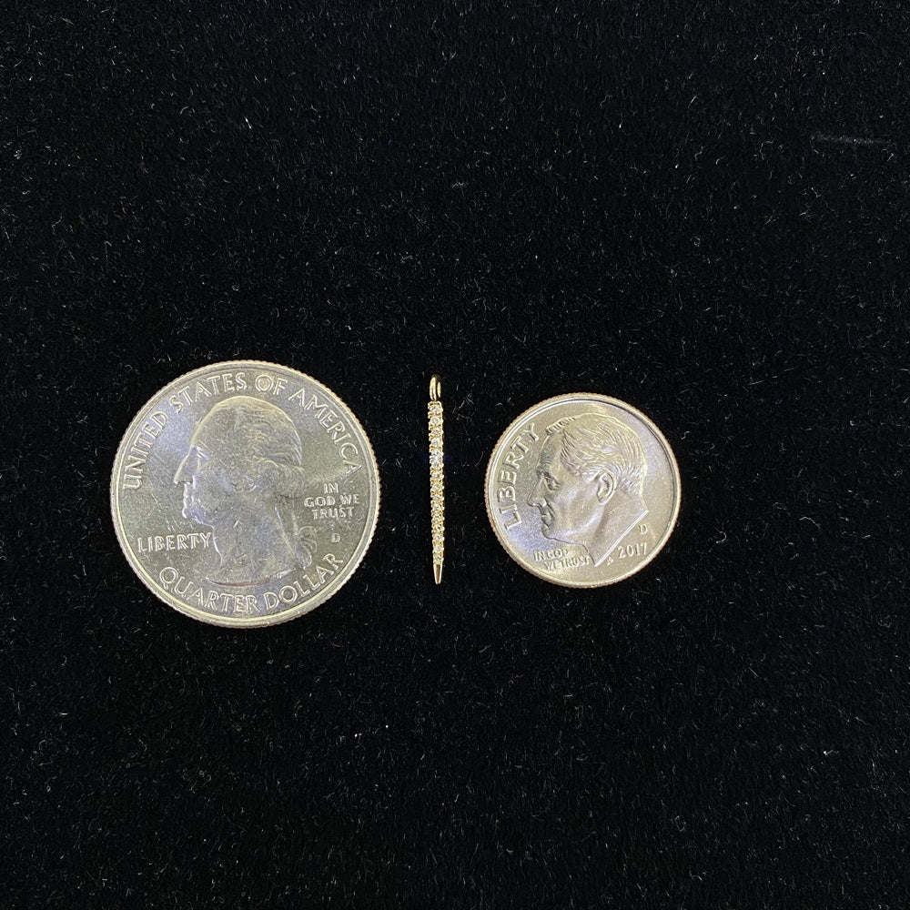Diamond Spike Charm 19mm