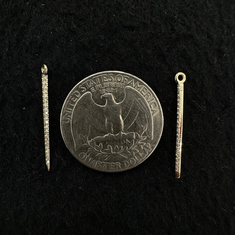 Diamond Spike Charm