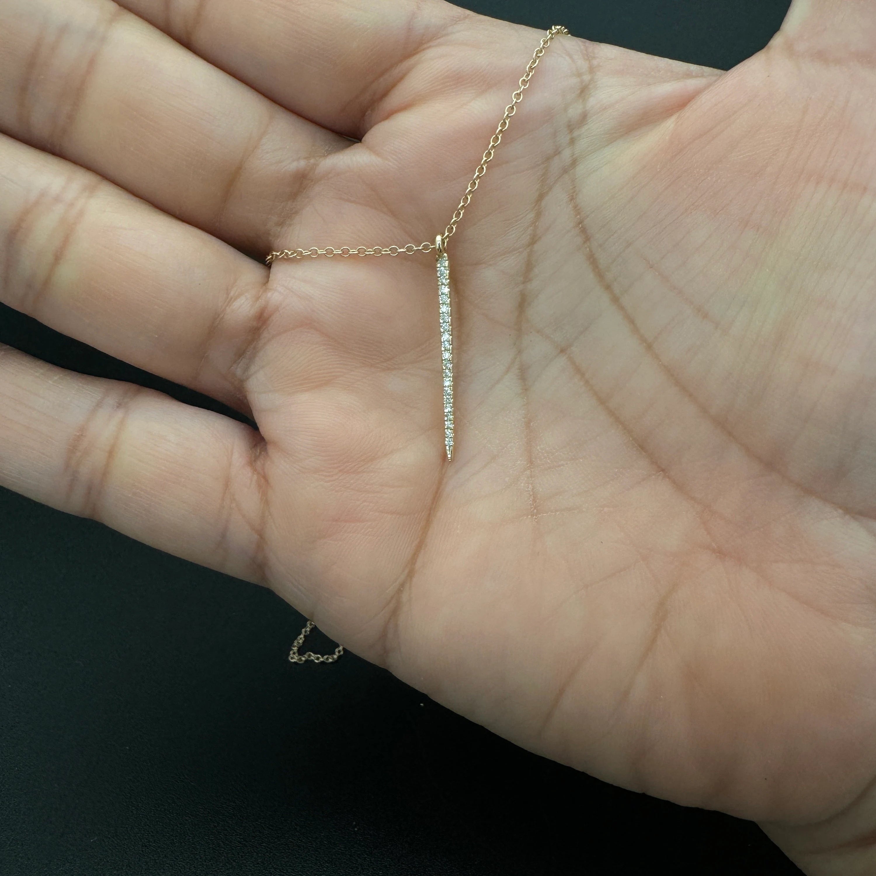 Diamond Spike Charm
