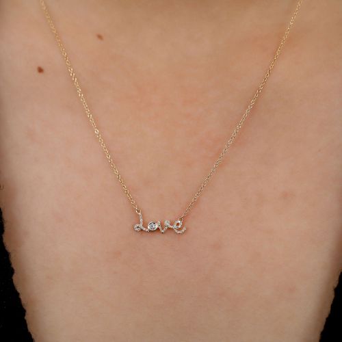 Diamond Love Necklace
