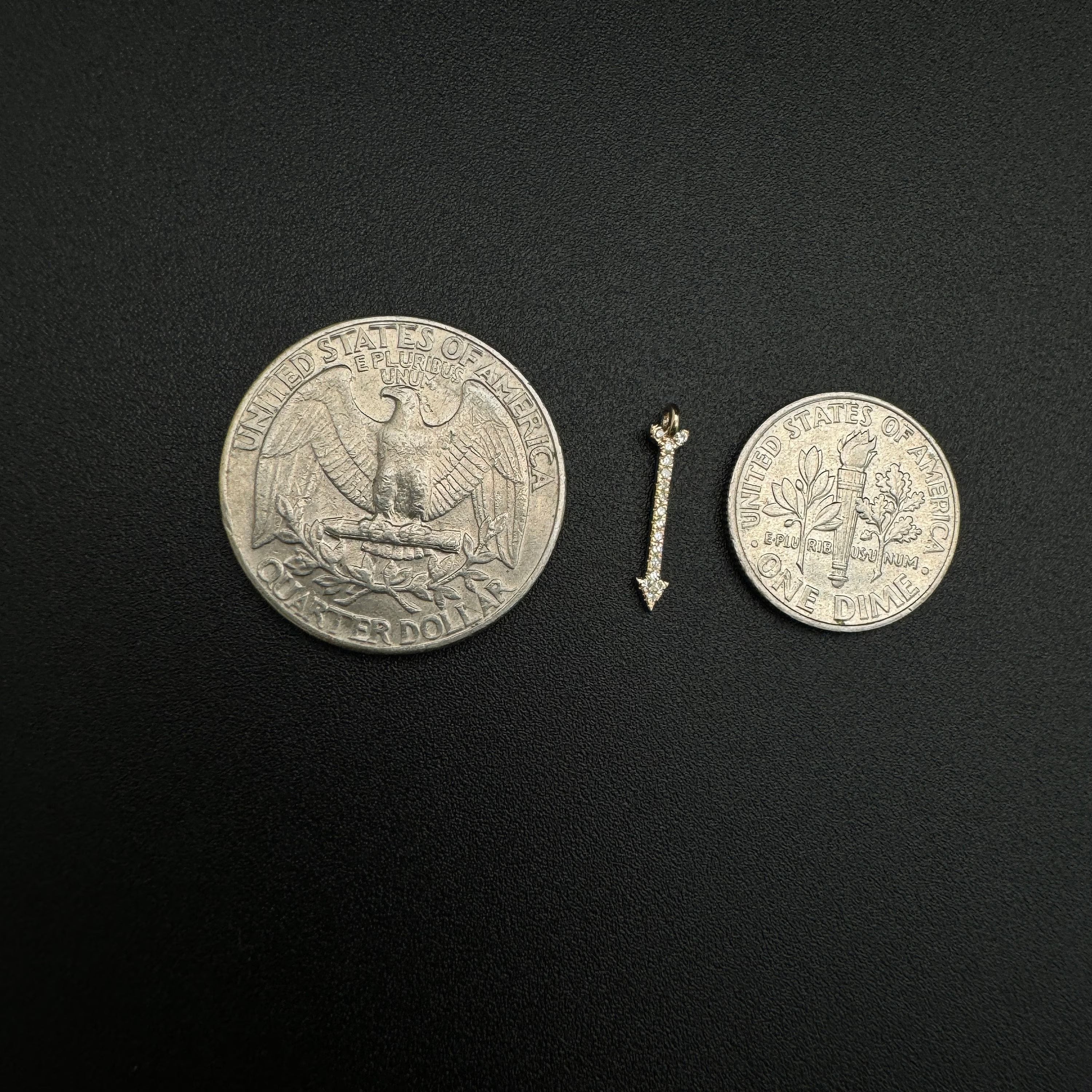 Diamond Arrow charm