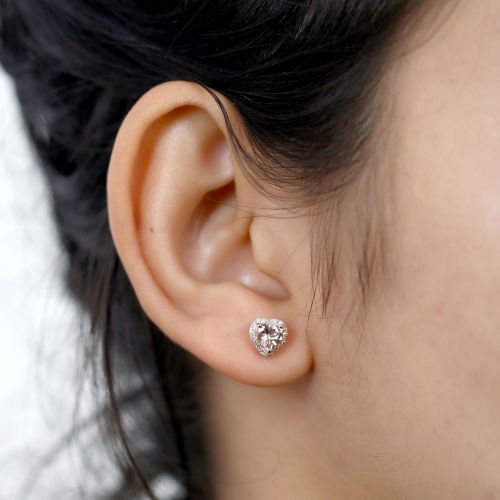 Morganite Earrings