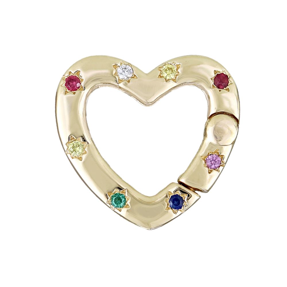Multi Sapphire Heart Enhancer