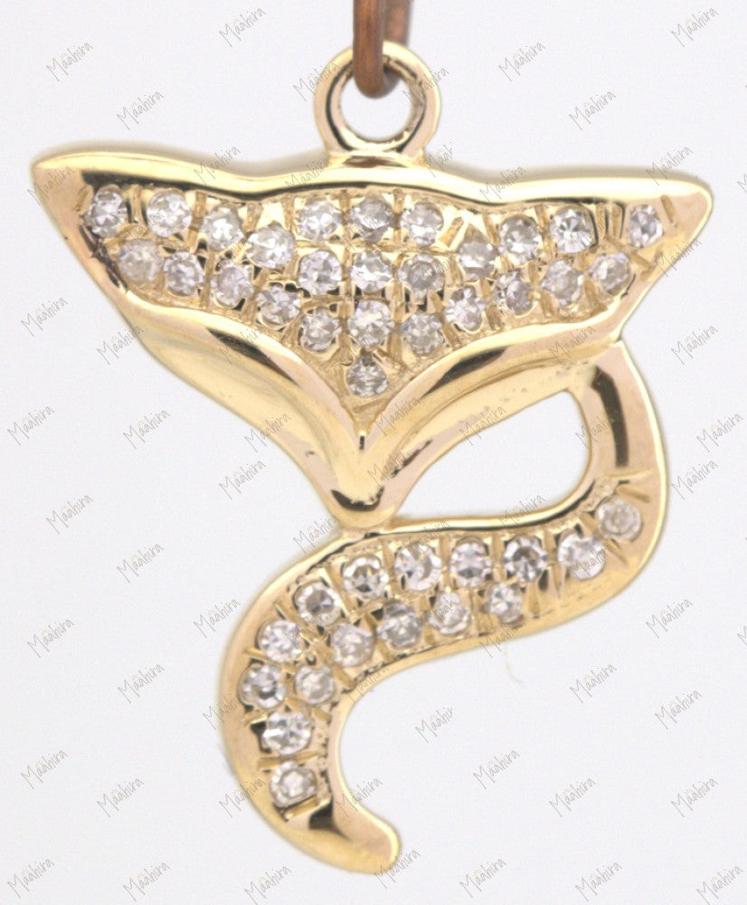 Diamond Charm 12.50x13mm