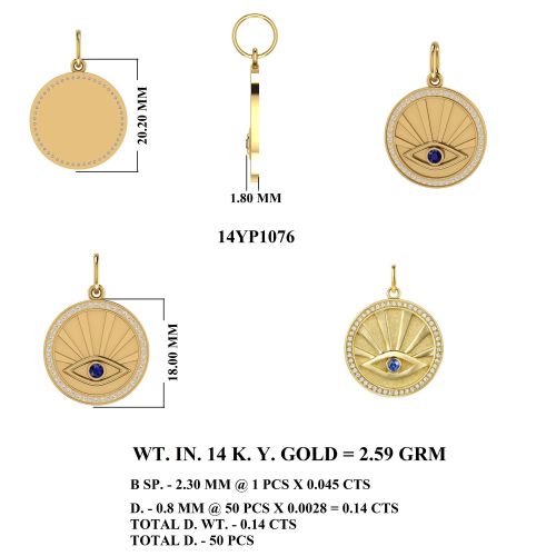 Evil Eye Pendant