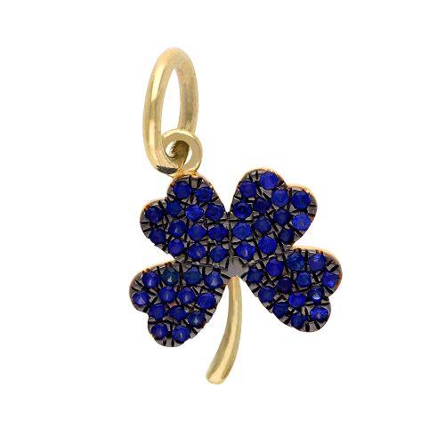 Diamond Clover Pendant