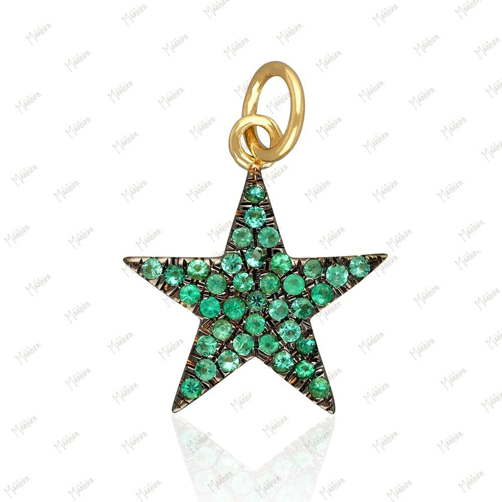Diamond Star Pendant 13mm