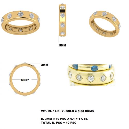 Yellow Gold Diamond Ring