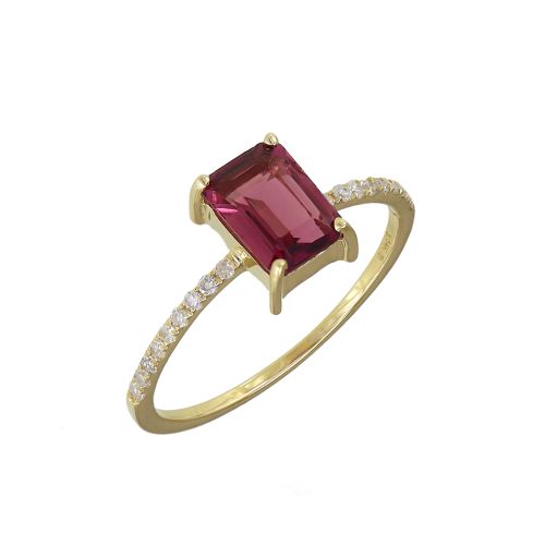 Tourmaline Pink Ring