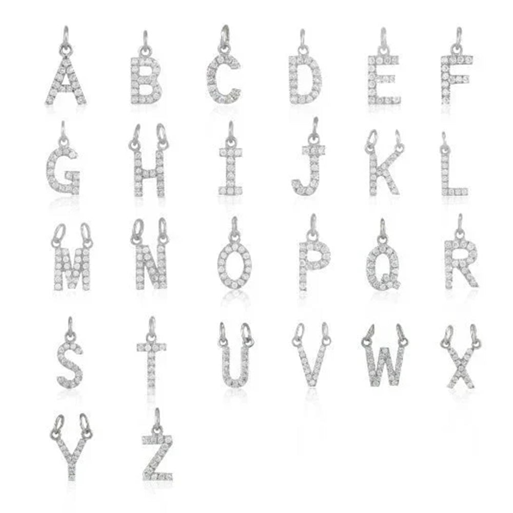"G" Diamond Charm