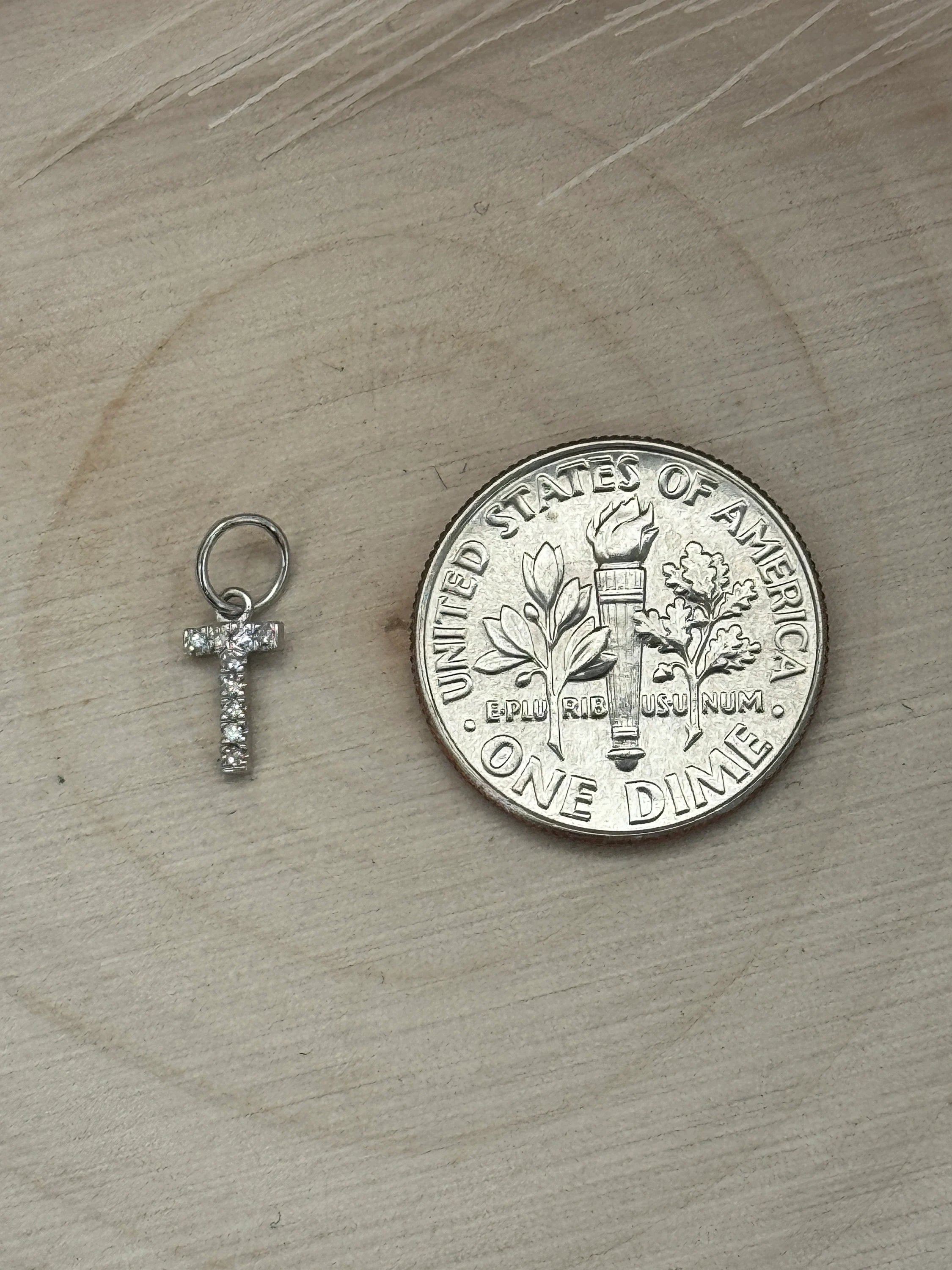 "T" Diamond Charm
