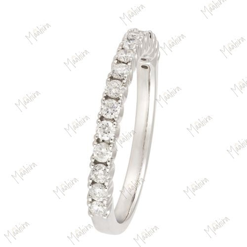 Diamond Band Ring in US Size 6.5
