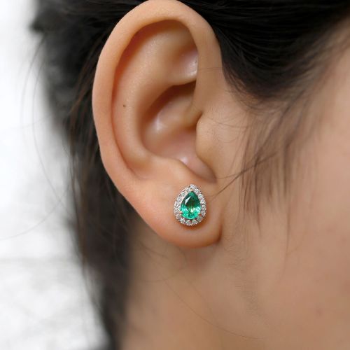 Pear Earrings