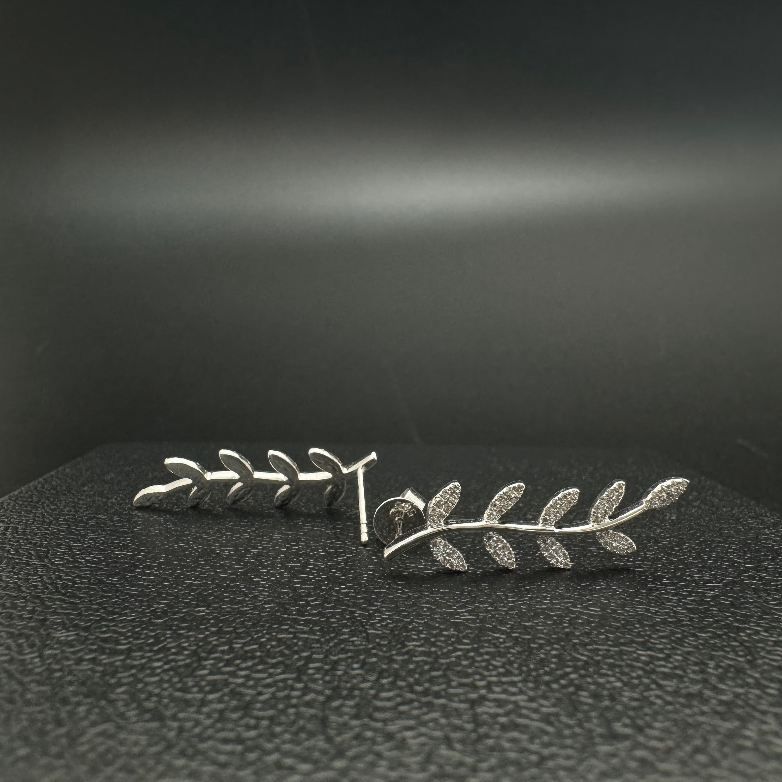 Diamond Leaf Danglers