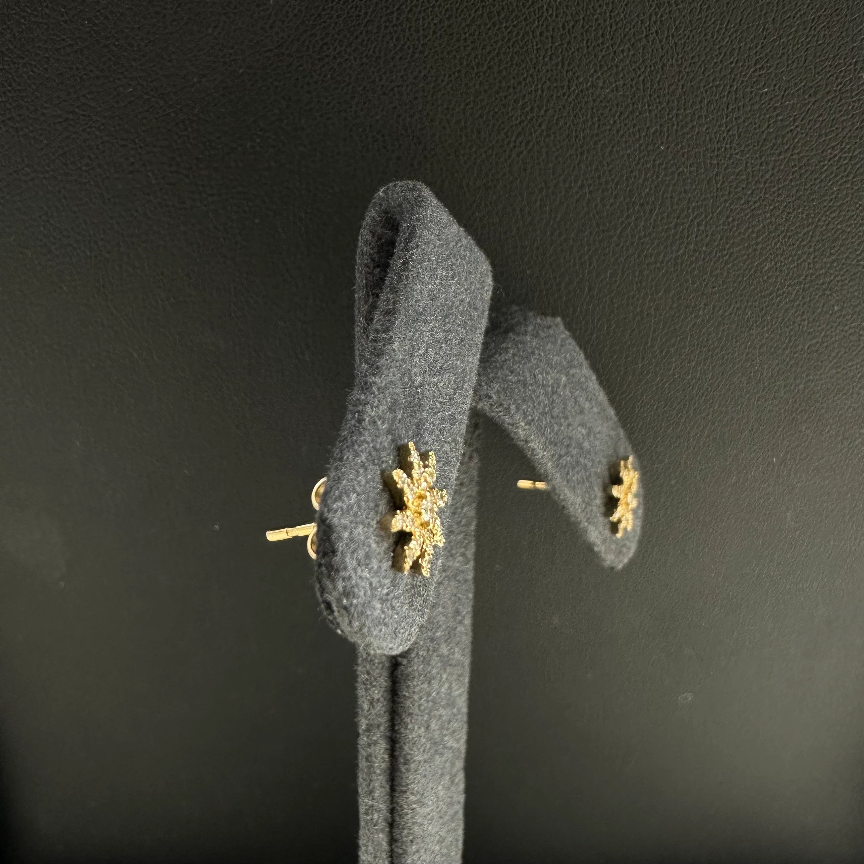 Diamond Sunrise Ear Studs
