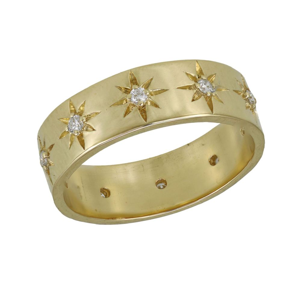 Diamond Star Ring