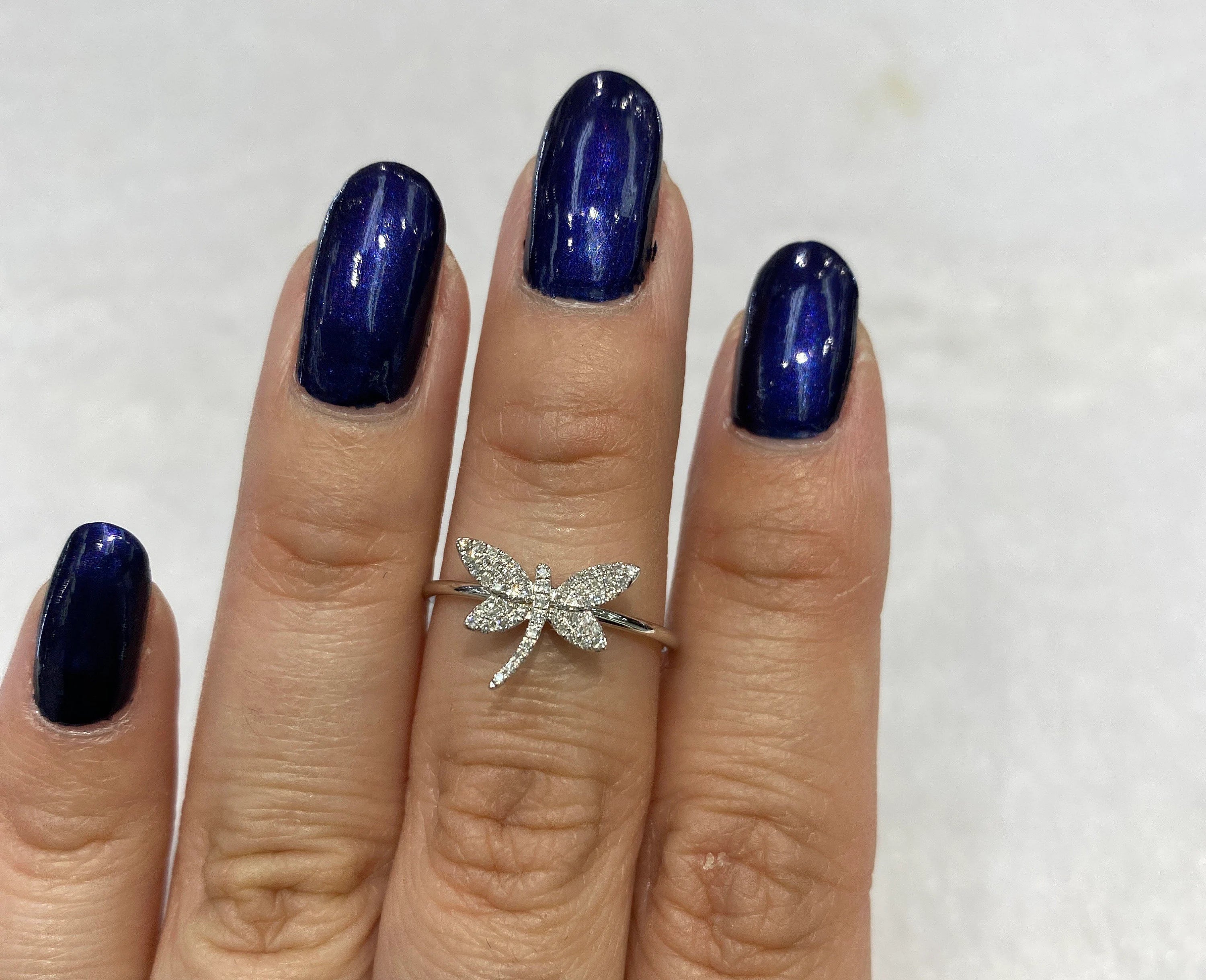 Dainty Dragonfly Ring