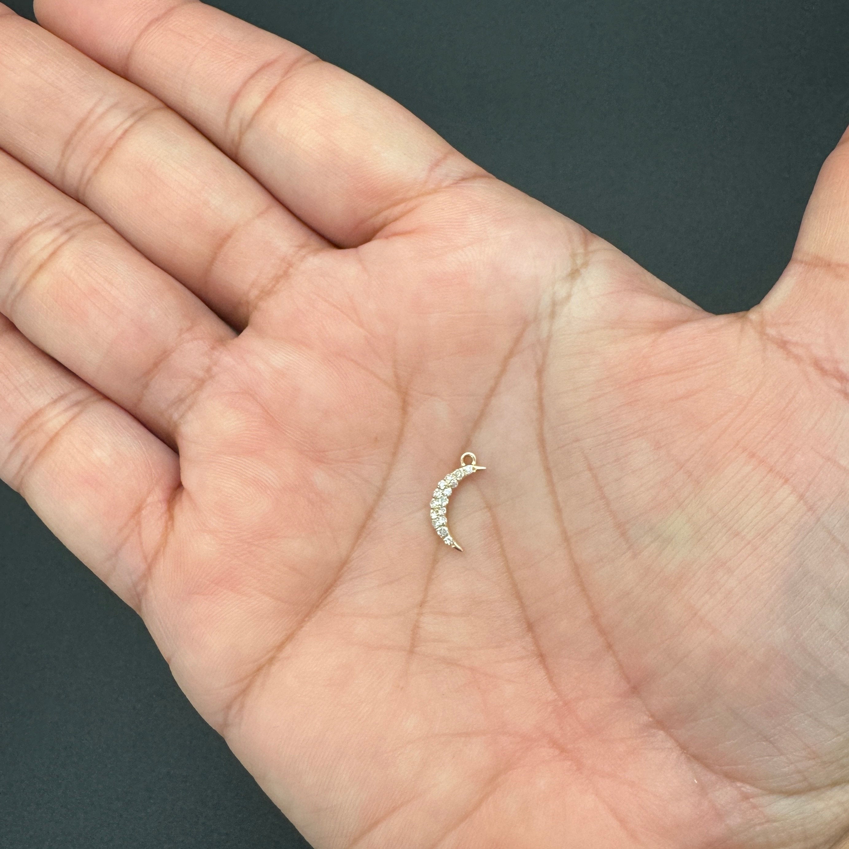Crescent Moon Charm