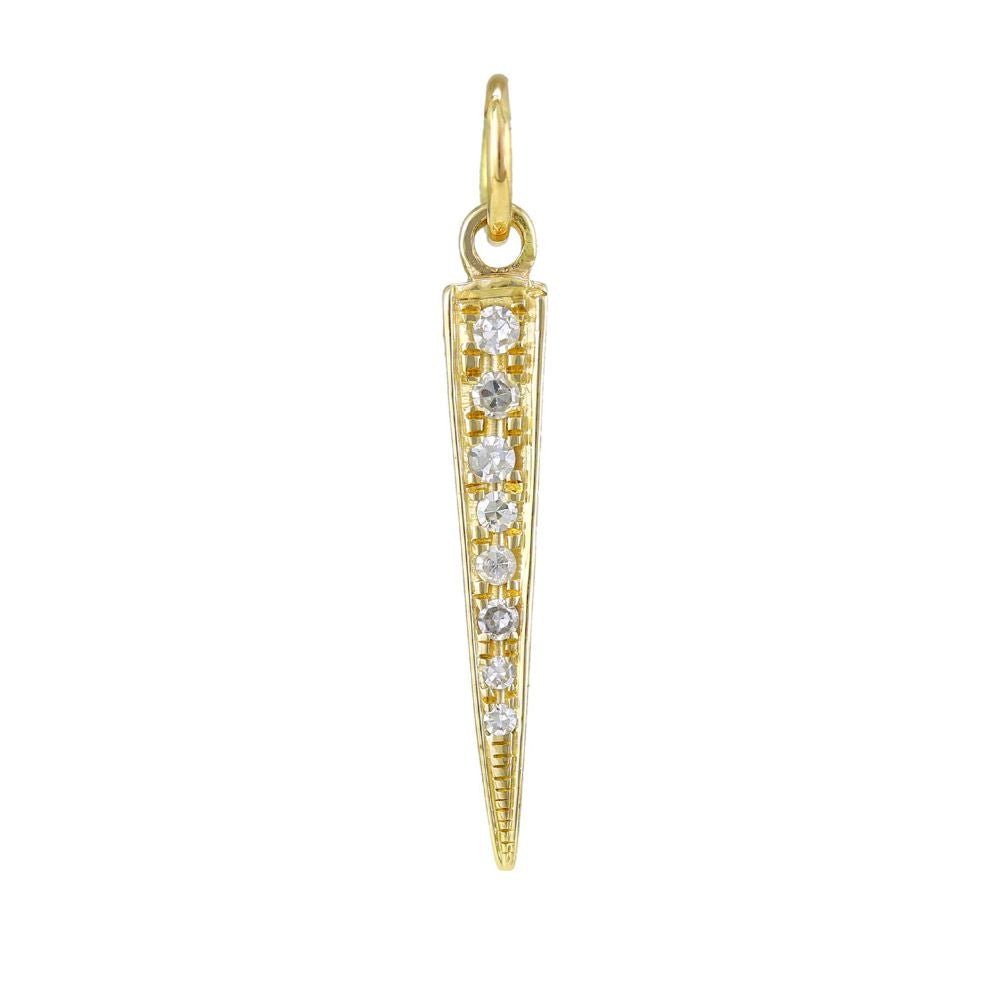 Diamond Spike Charm