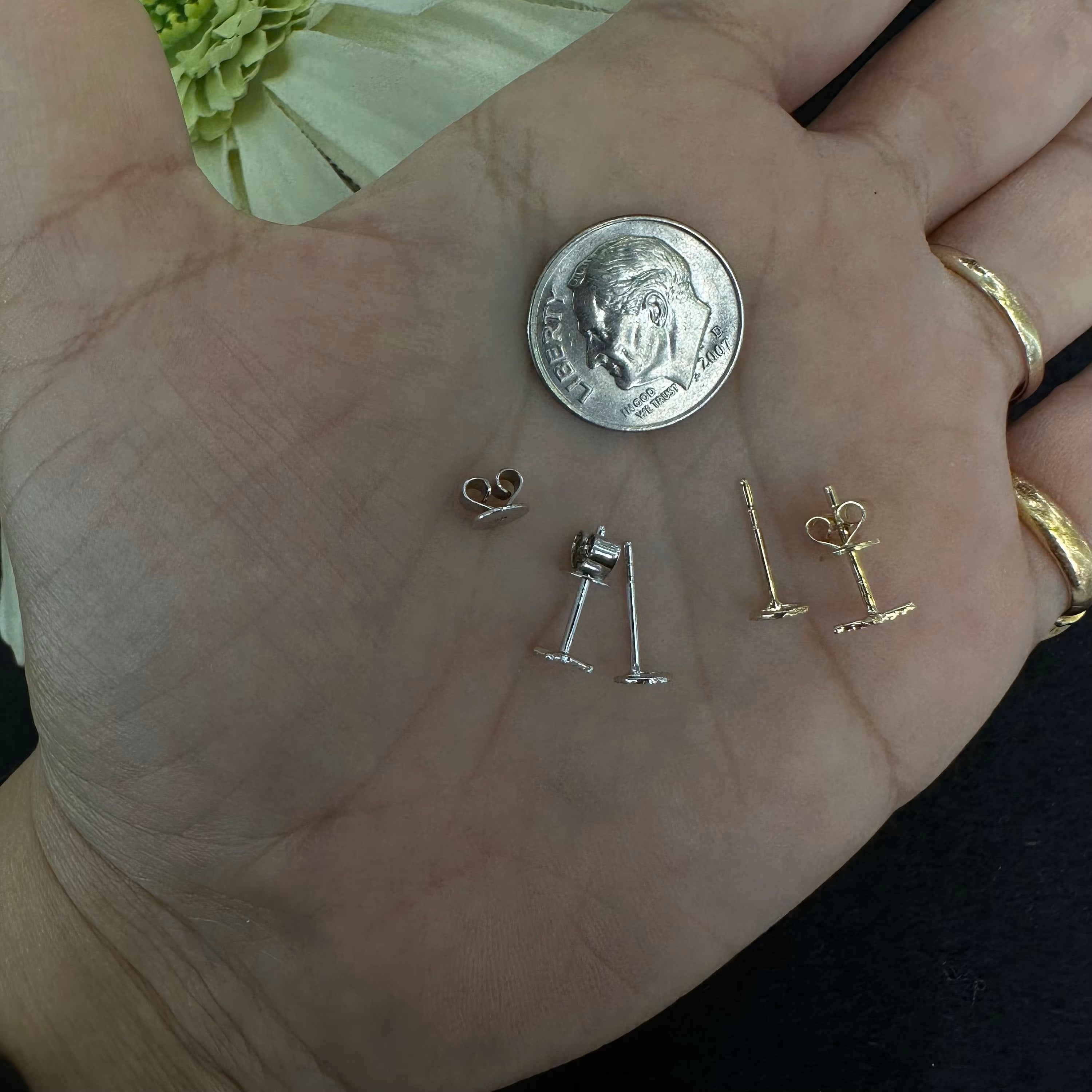 Diamond Studs-Tiny Xo