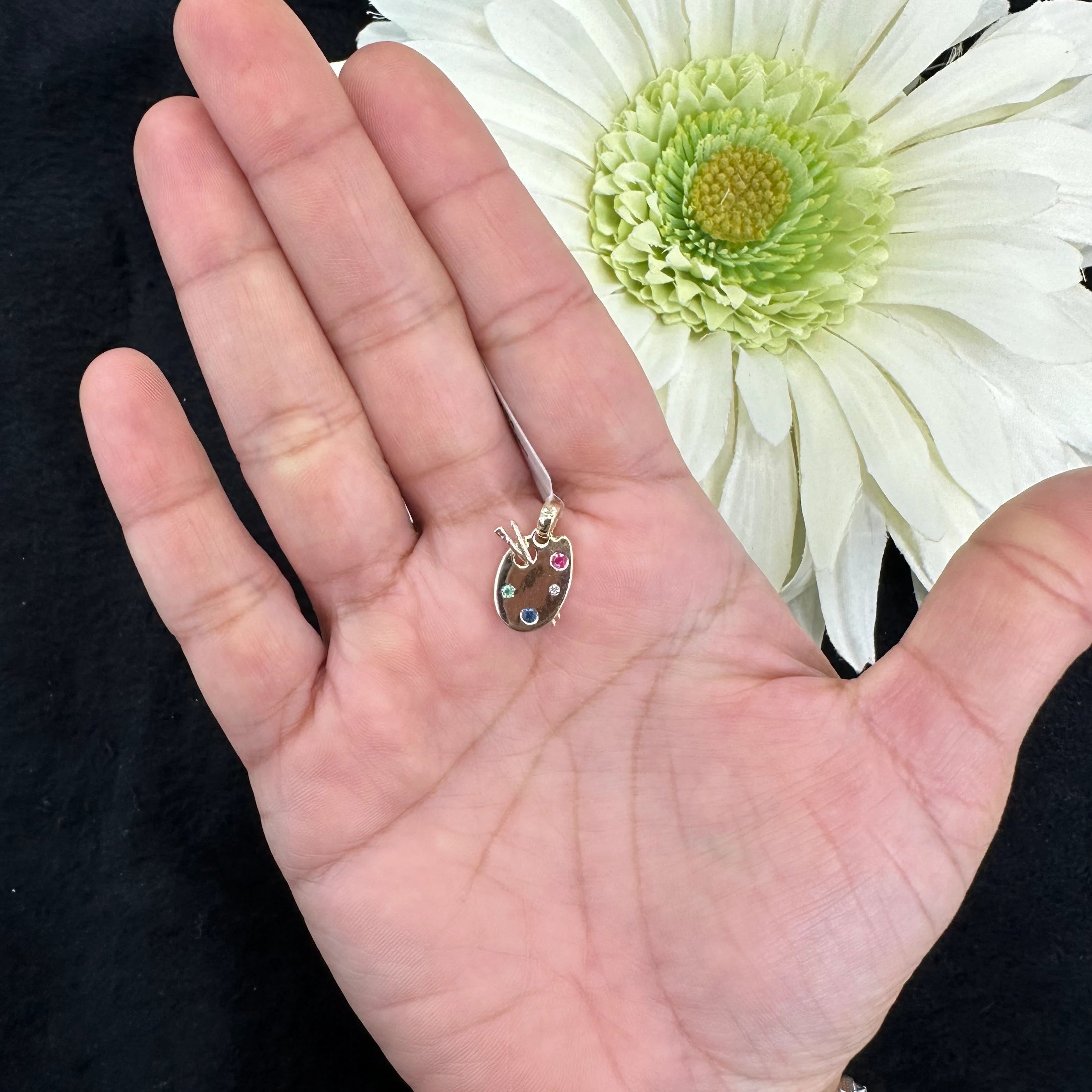 Golden Palette Pendant
