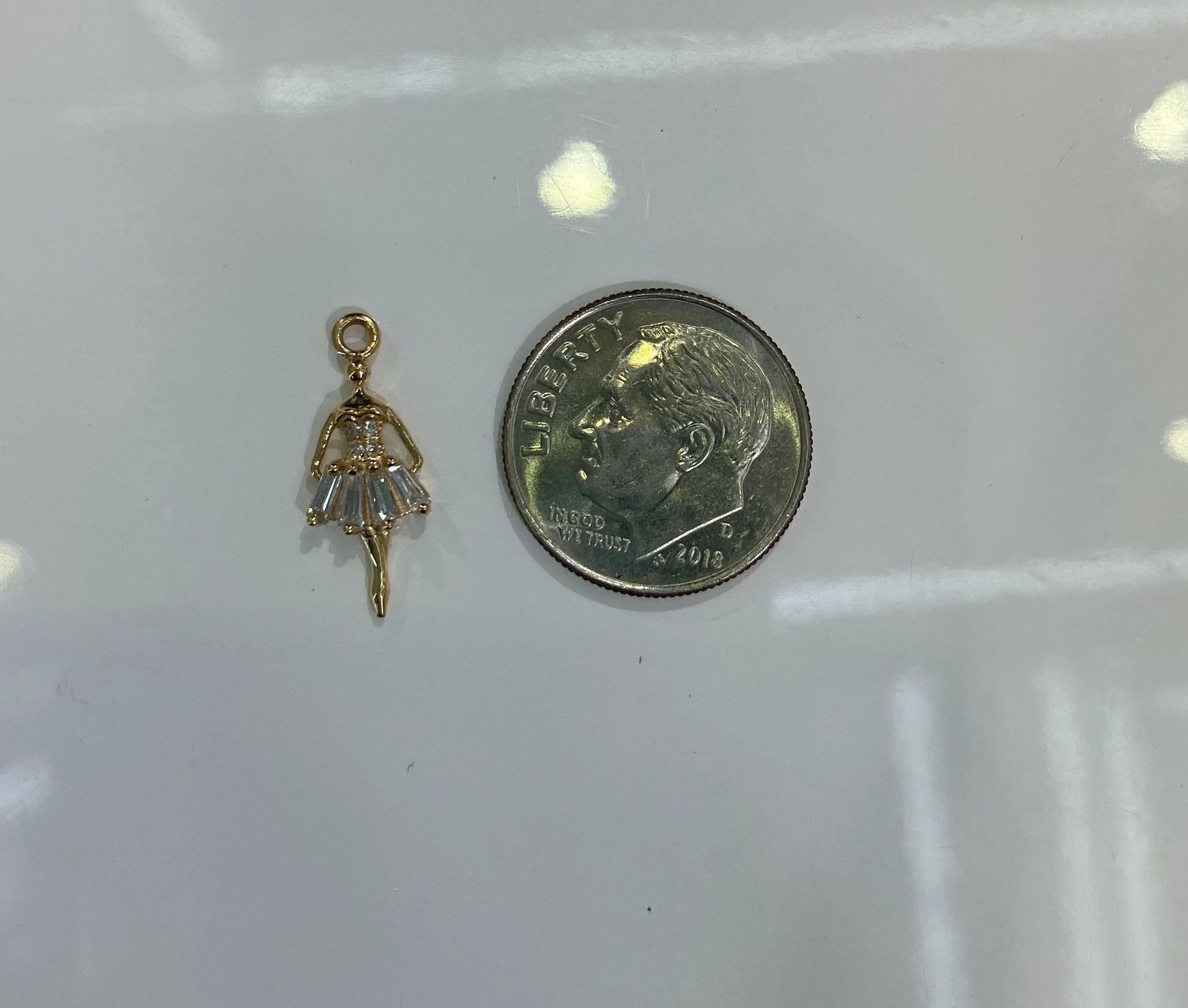 Ballerina Girl Charm