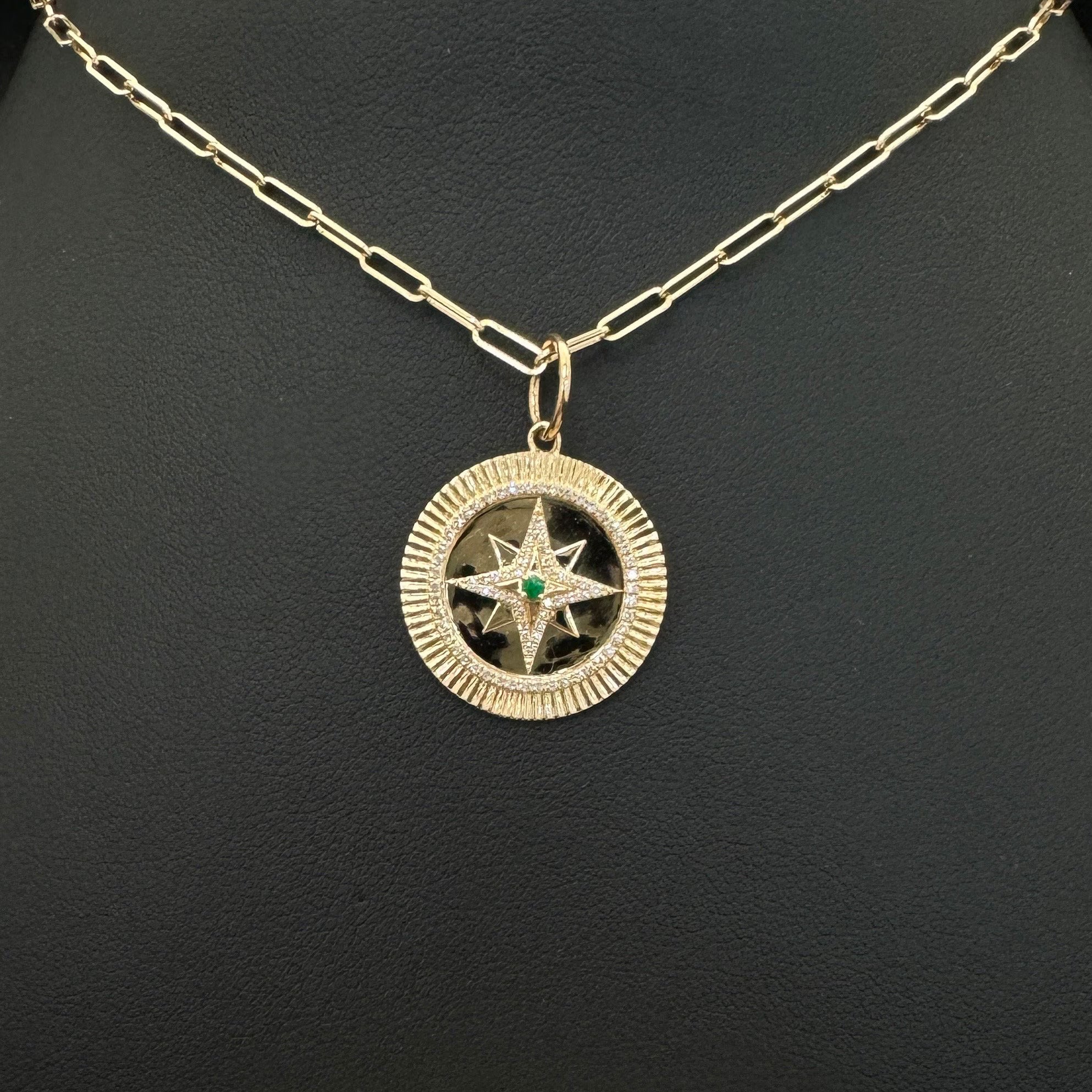 Blue Sapphire Star Pendant