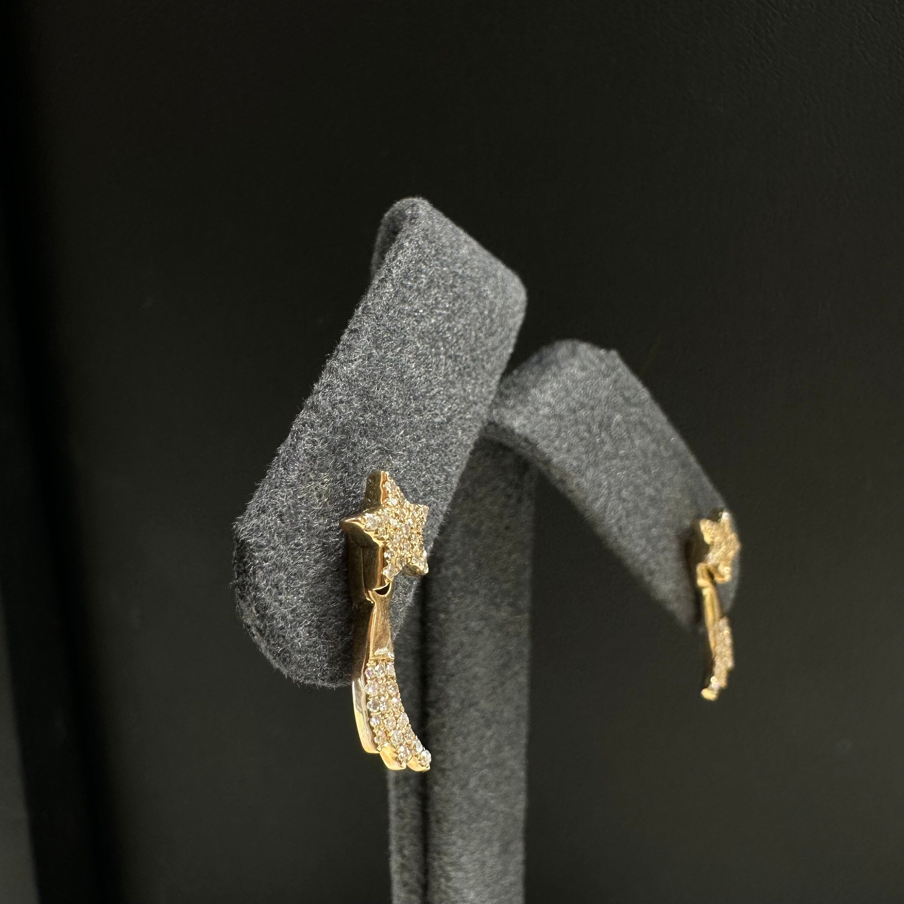 Comet Star Ear Studs