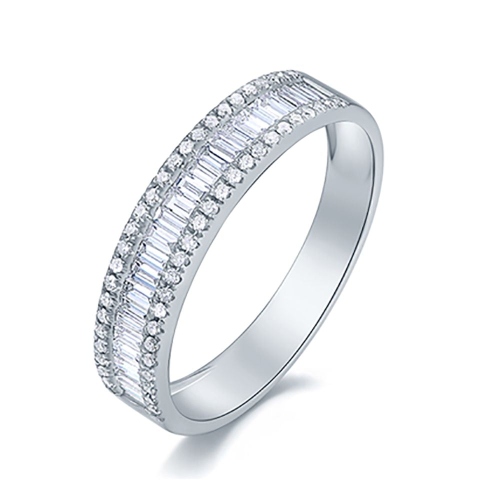 Baguette Diamond Band