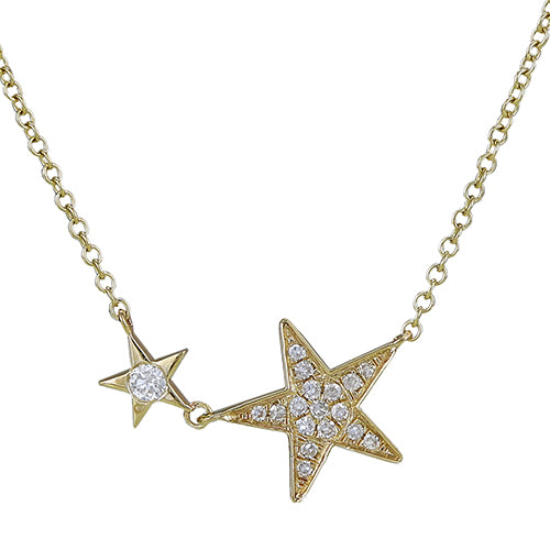 Diamond Star Necklace