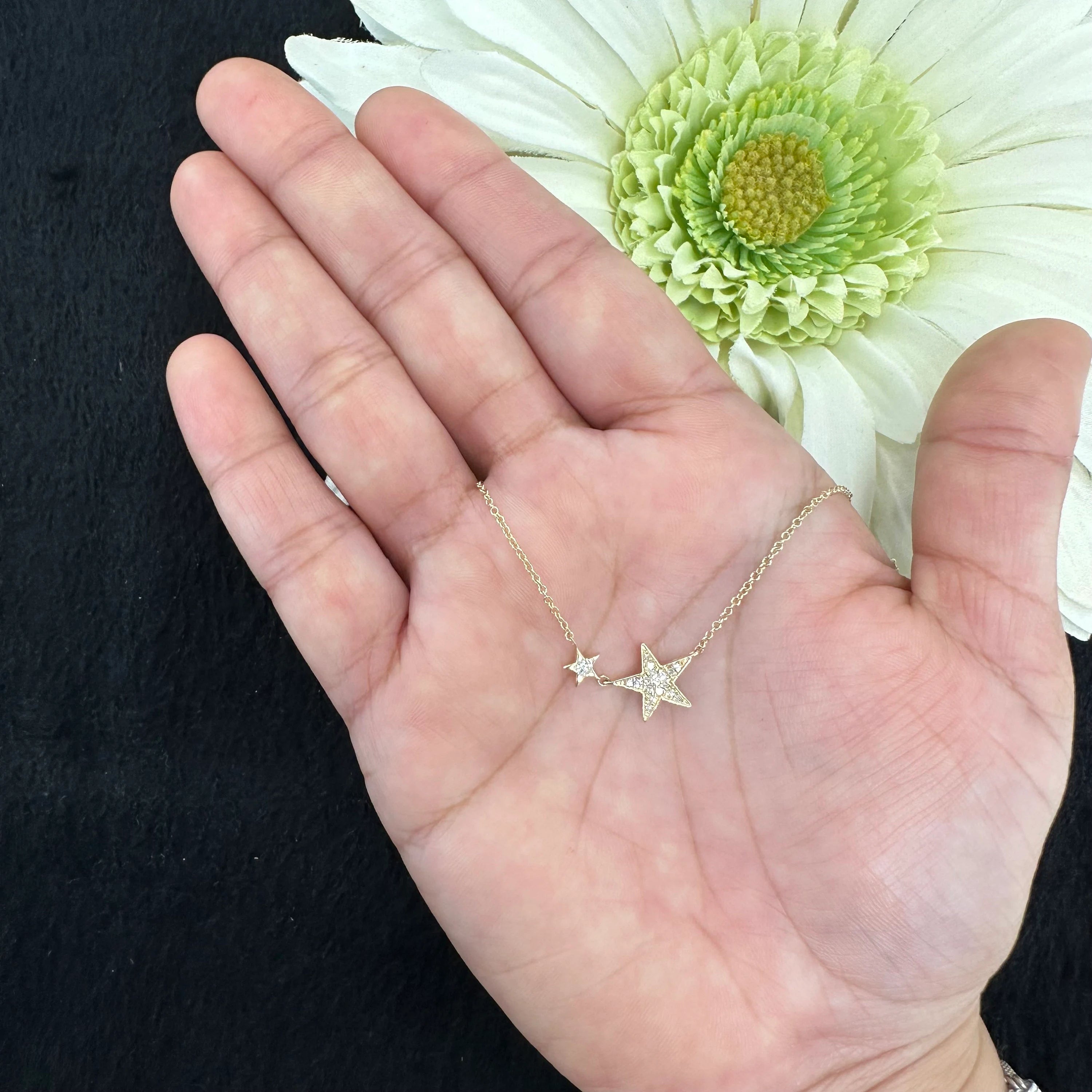 Diamond Star Necklace