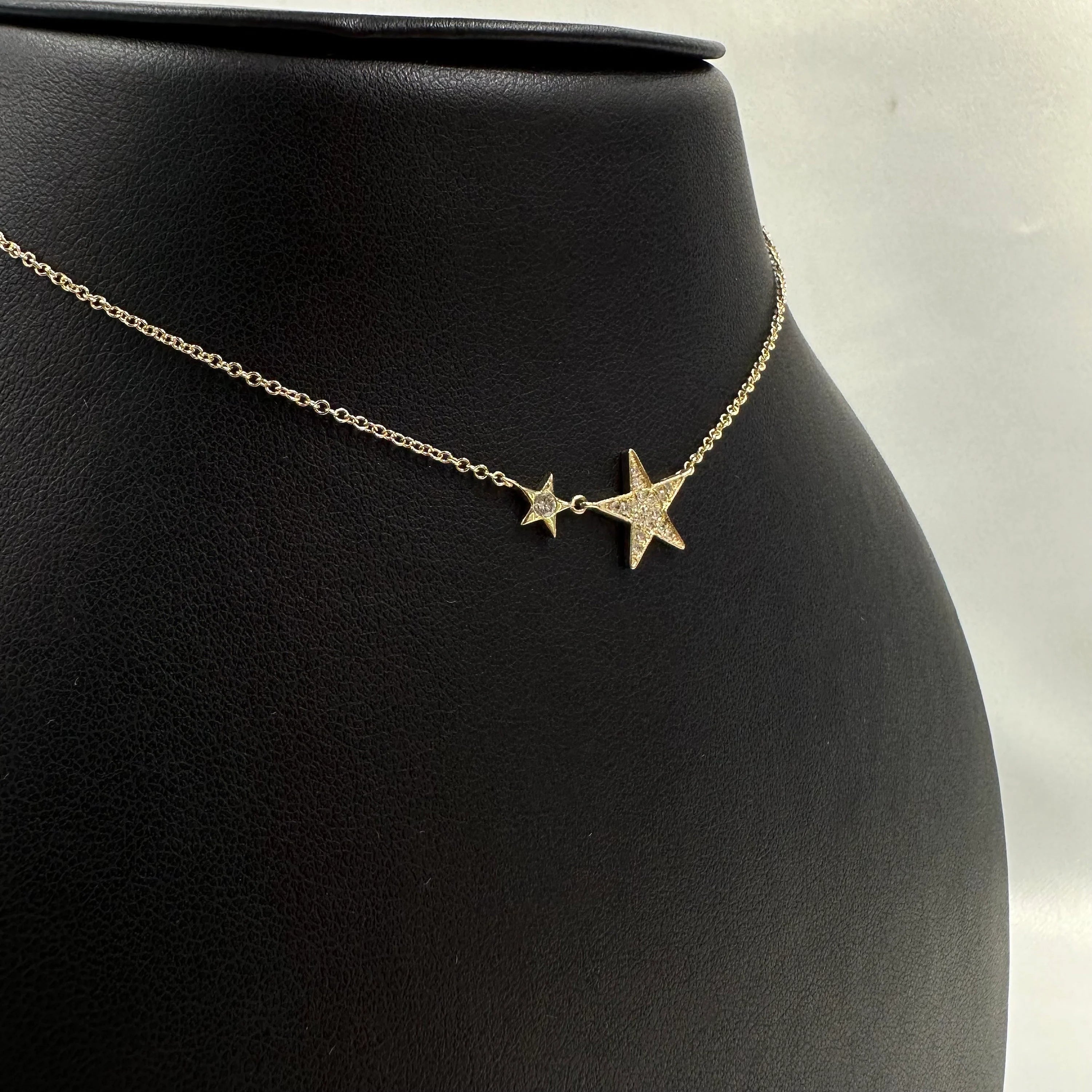 Diamond Star Necklace