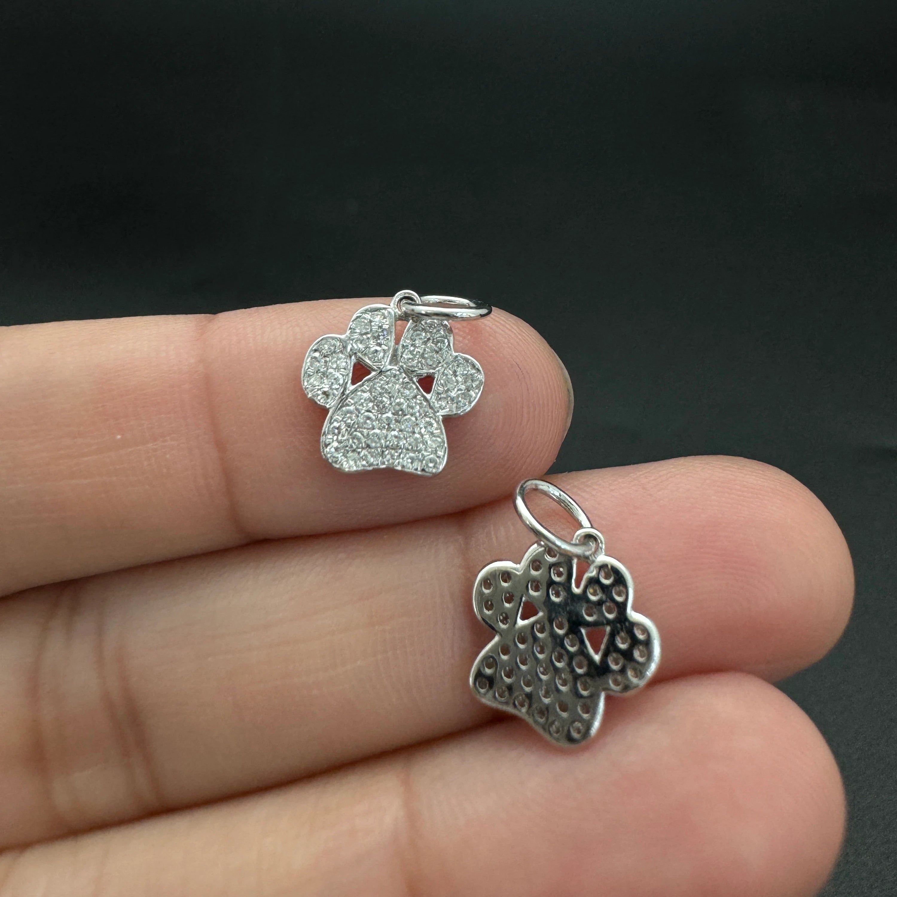 Paw Print charm
