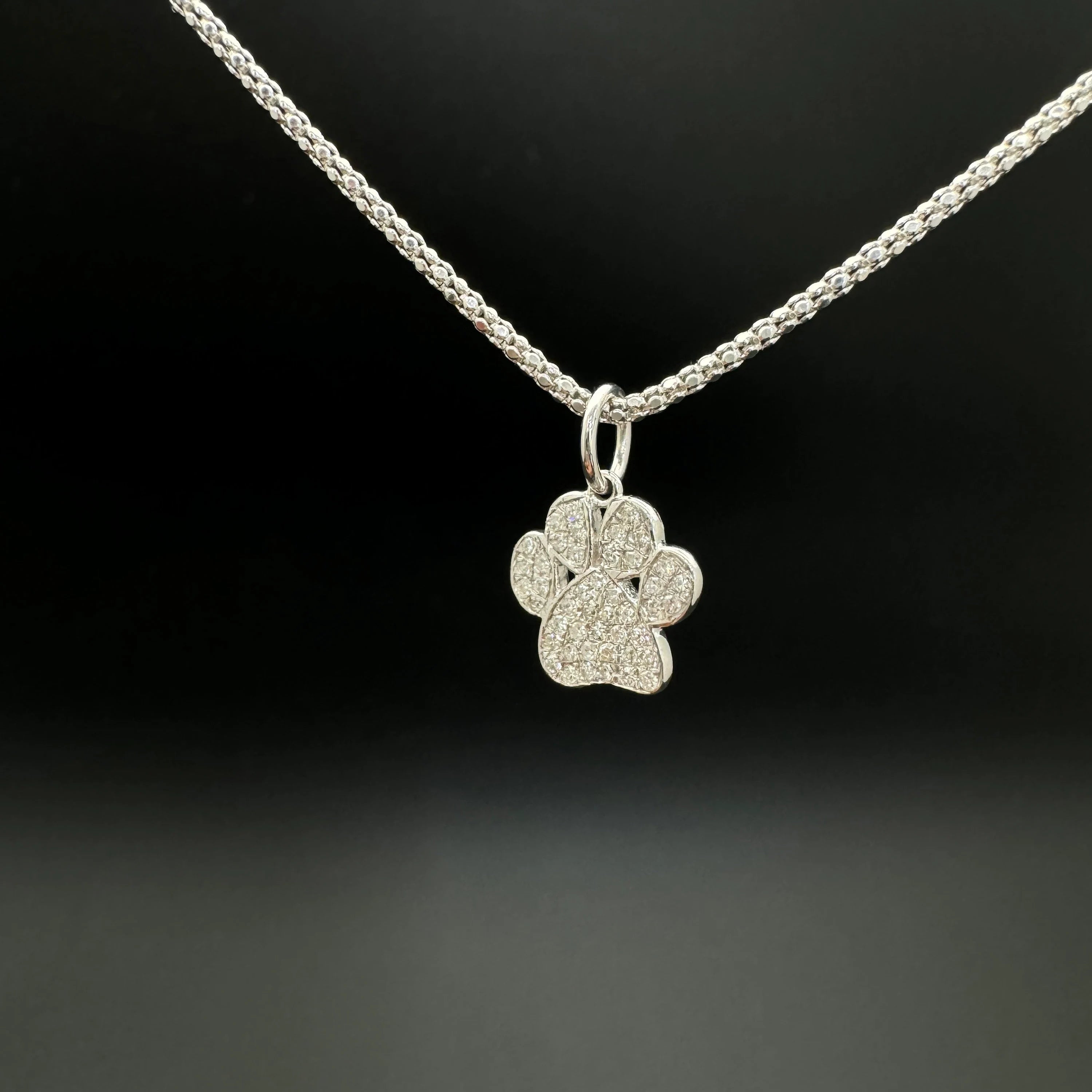 Paw Print charm