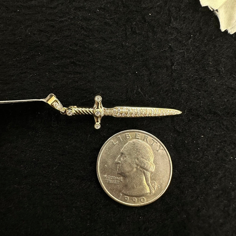 Diamond Sword Pendant